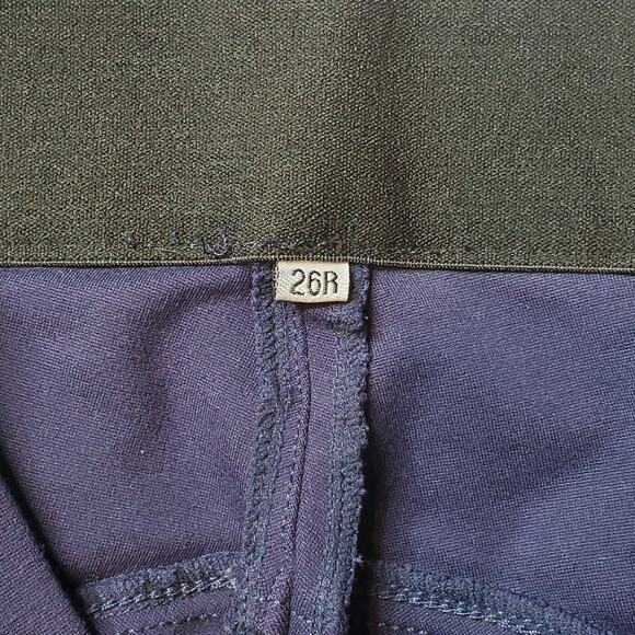 Smartpak Piper Womens Size 26R Cropped Riding Breeches Navy Blue - Picture 5 of 9